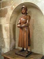Reims, Eglise St-Jacques, Statue de Jeanne-d'Arc